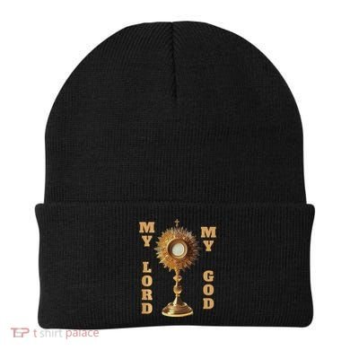 Jesus Christ Blessed Sacrament My Lord Beanie