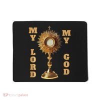 Jesus Christ Blessed Sacrament My Lord Mousepad thumb 0