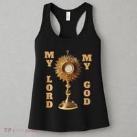 Jesus Christ Blessed Sacrament My Lord Women's Tank Top thumb 3