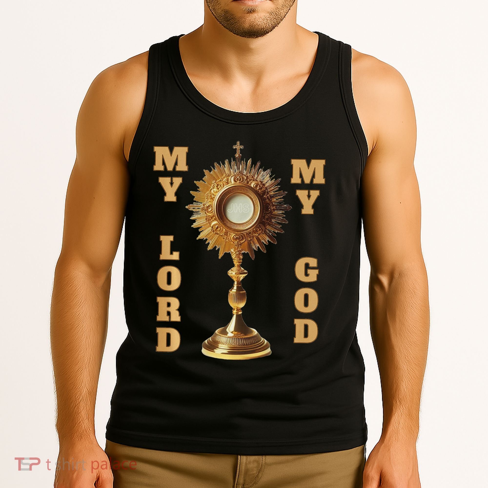 Jesus Christ Blessed Sacrament My Lord Tank Top