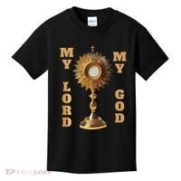 Jesus Christ Blessed Sacrament My Lord Kids T-Shirt thumb 0