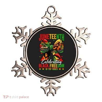 Juneteenth Celebrating Black Freedom 1865 African American Ornament