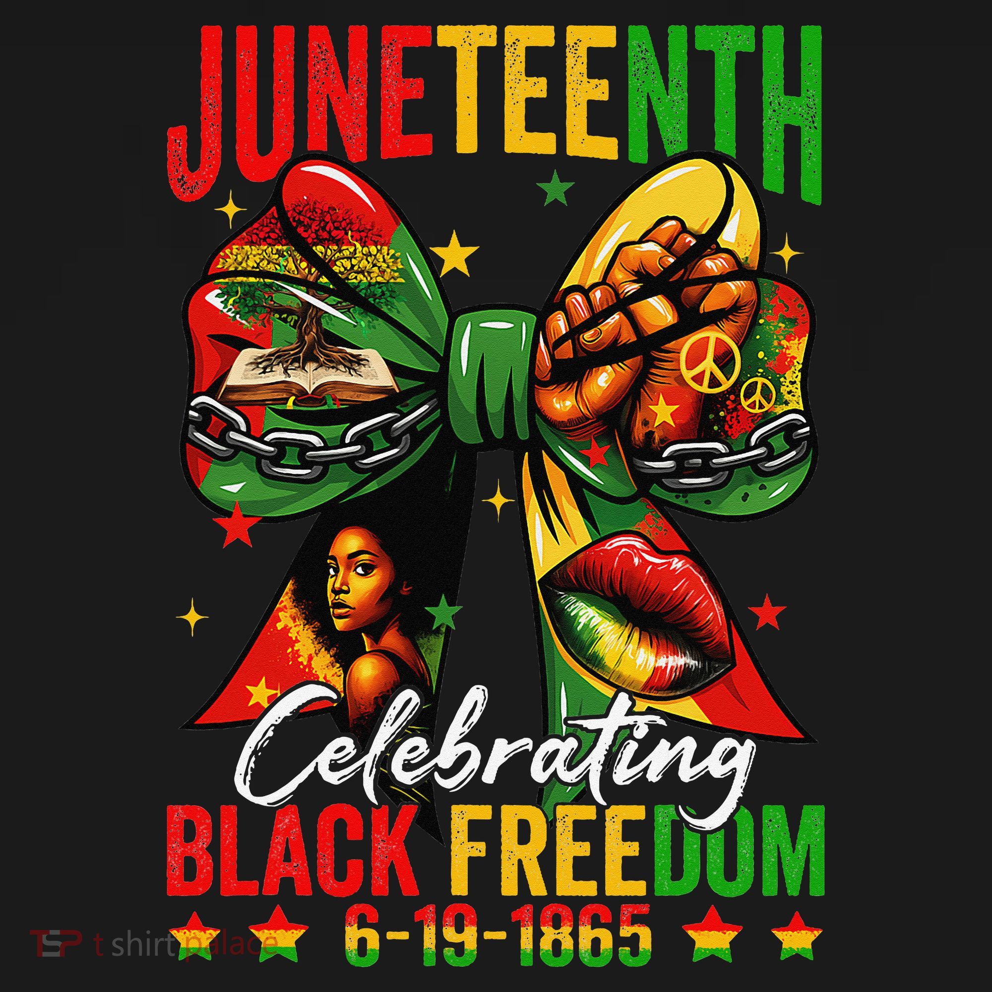 Juneteenth Celebrating Black Freedom 1865 African American Women's Tank Top