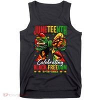 Juneteenth Celebrating Black Freedom 1865 African American Tank Top thumb 0