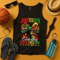 Juneteenth Celebrating Black Freedom 1865 African American Tank Top thumb 4