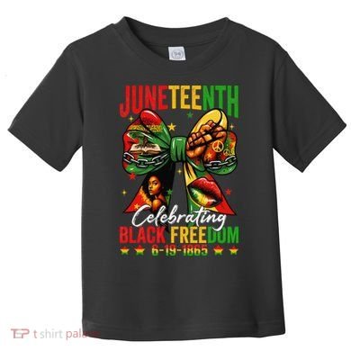 Juneteenth Celebrating Black Freedom 1865 African American Toddler T-Shirt