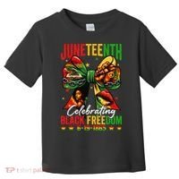 Juneteenth Celebrating Black Freedom 1865 African American Toddler T-Shirt thumb 0
