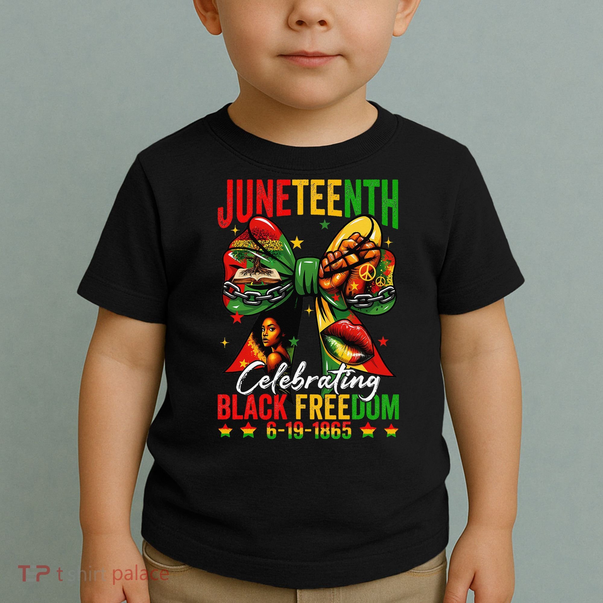 Juneteenth Celebrating Black Freedom 1865 African American Toddler T-Shirt