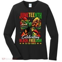 Juneteenth Celebrating Black Freedom 1865 African American Women's Long Sleeve Shirt thumb 0