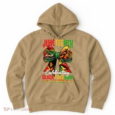 Juneteenth Celebrating Black Freedom 1865 African American Hoodie
