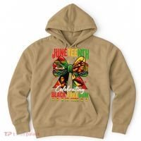 Juneteenth Celebrating Black Freedom 1865 African American Hoodie thumb 0