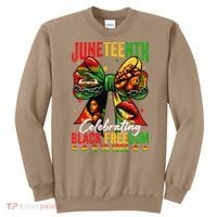 Juneteenth Celebrating Black Freedom 1865 African American Sweatshirt thumb 0