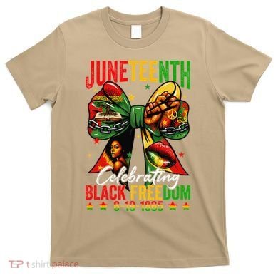 Juneteenth Celebrating Black Freedom 1865 African American T-Shirt