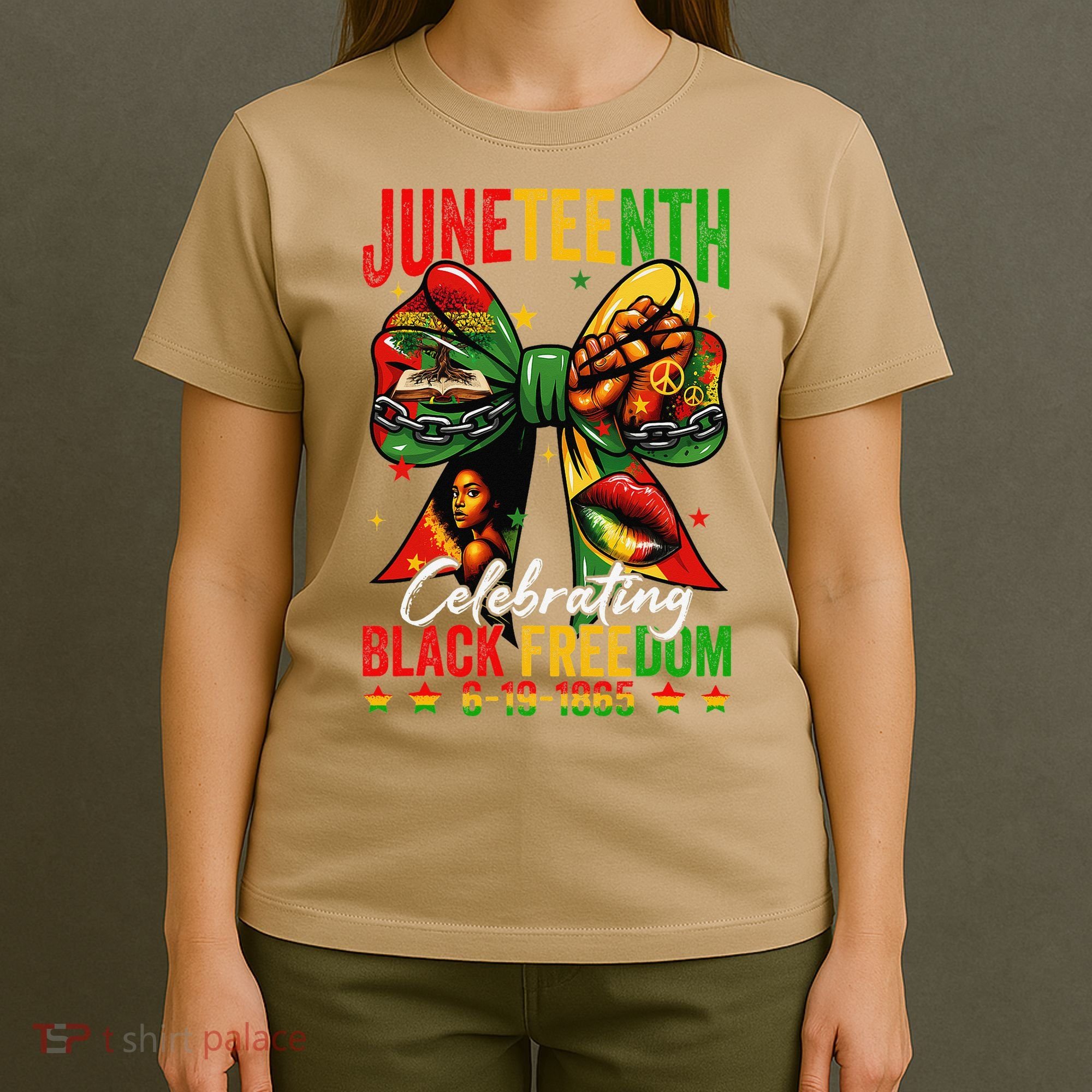 Juneteenth Celebrating Black Freedom 1865 African American T-Shirt
