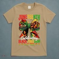Juneteenth Celebrating Black Freedom 1865 African American T-Shirt thumb 5