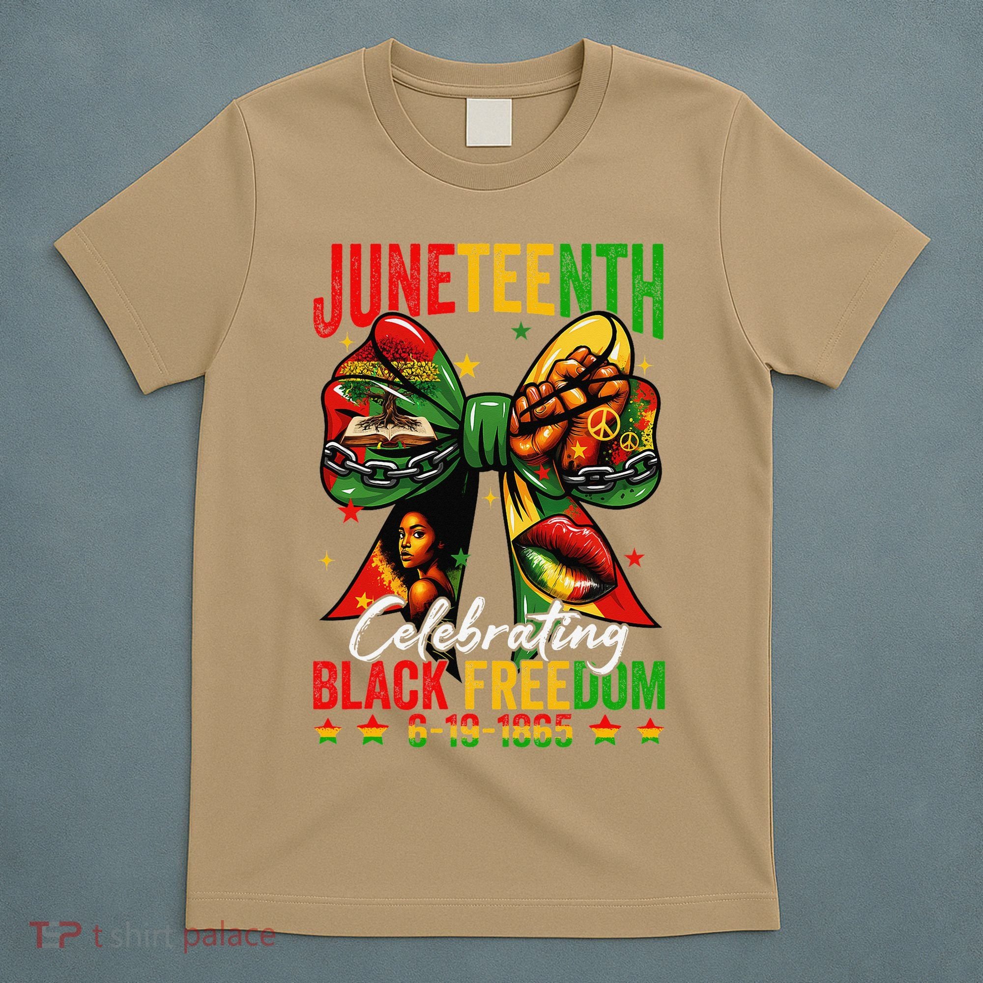 Juneteenth Celebrating Black Freedom 1865 African American T-Shirt