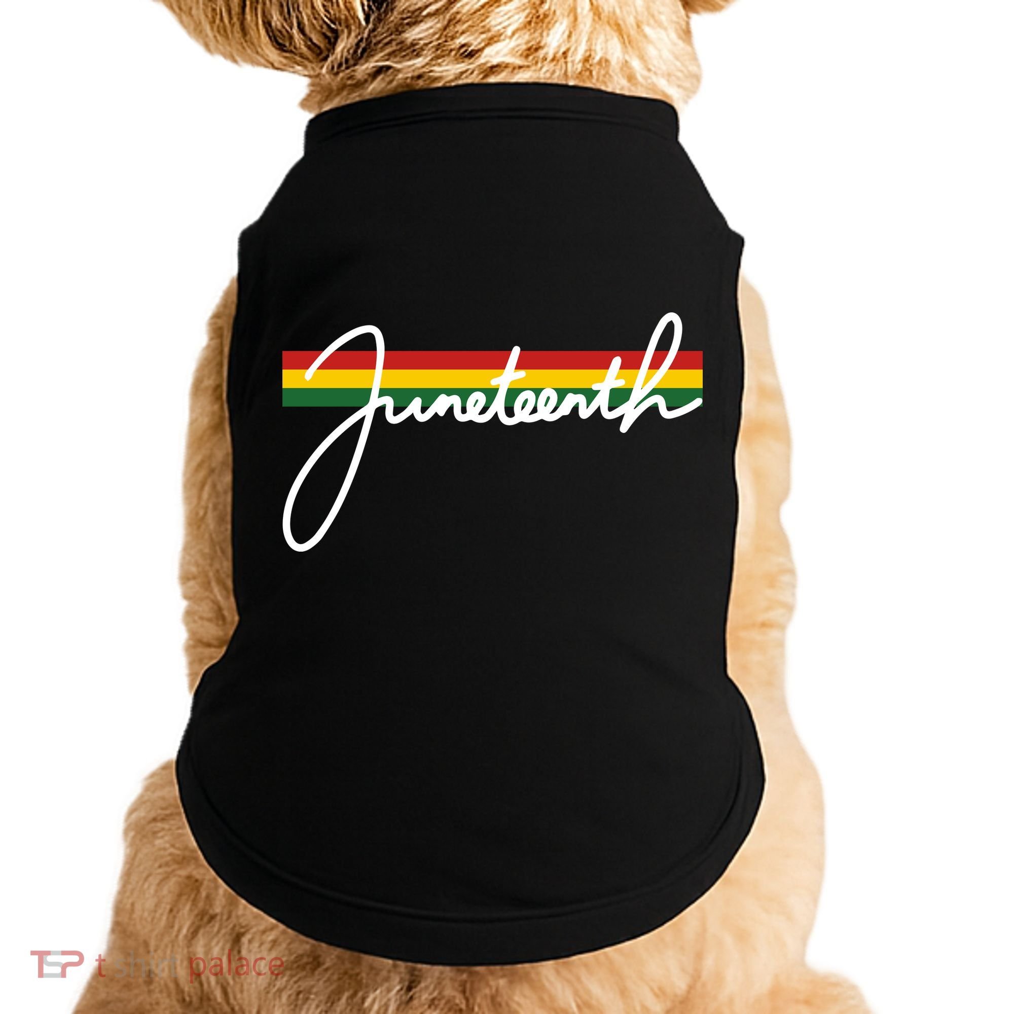 Juneteenth Cool Black History Doggie Tank