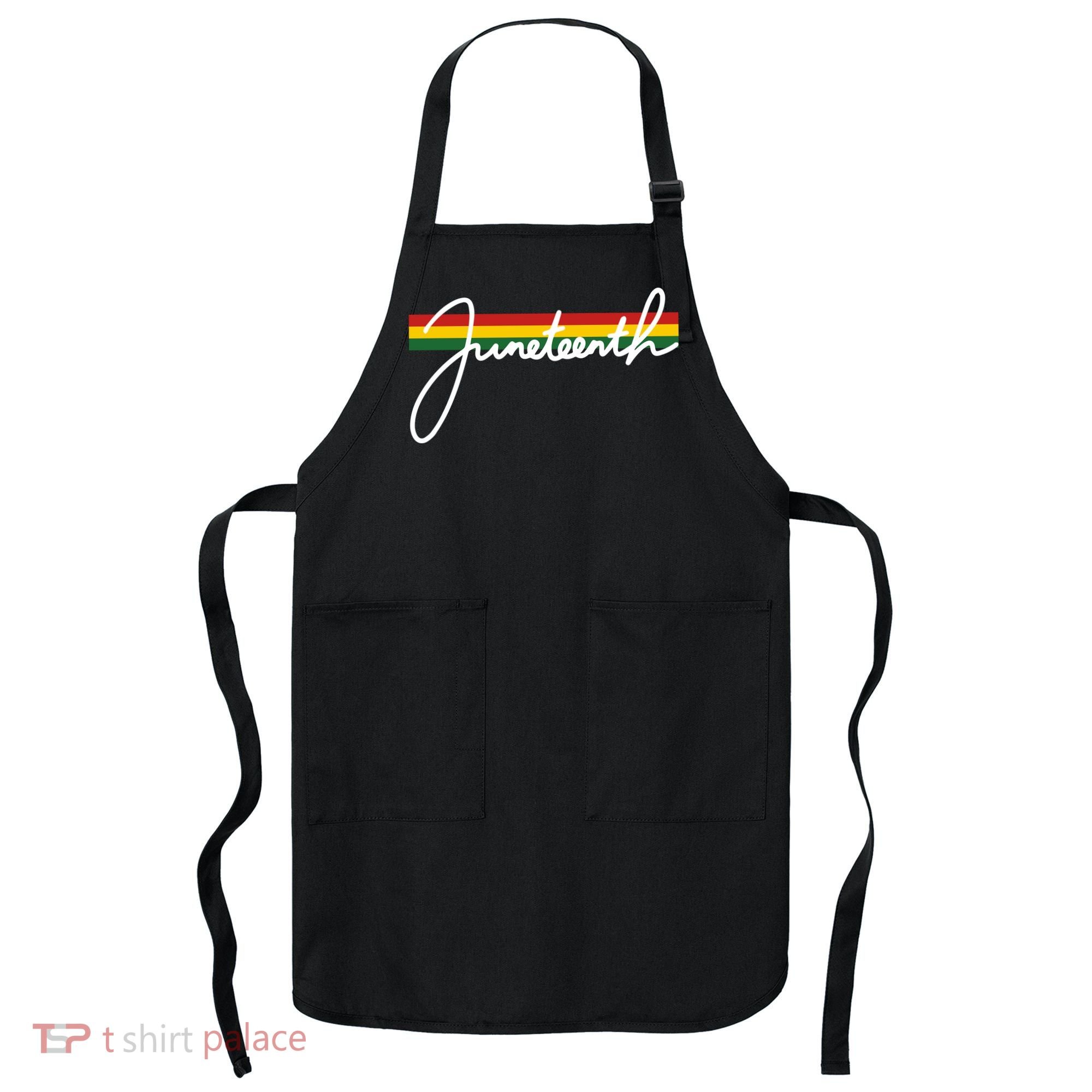 Juneteenth Cool Black History Apron