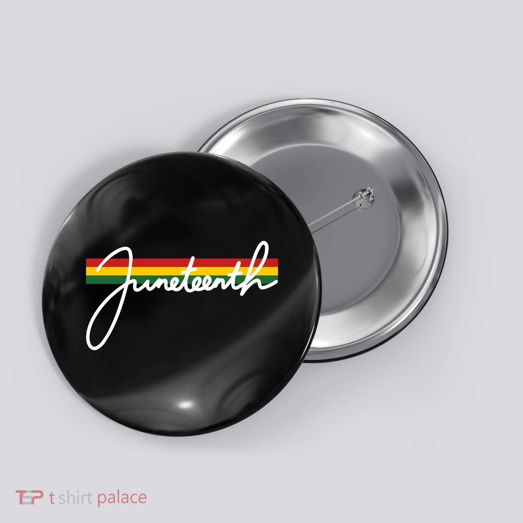 Juneteenth Cool Black History Button