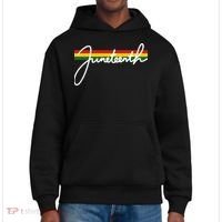 Juneteenth Cool Black History District V.I.T. Heavyweight Hoodie thumb 0