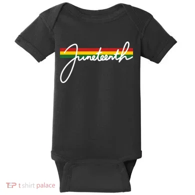 Juneteenth Cool Black History Baby Bodysuit