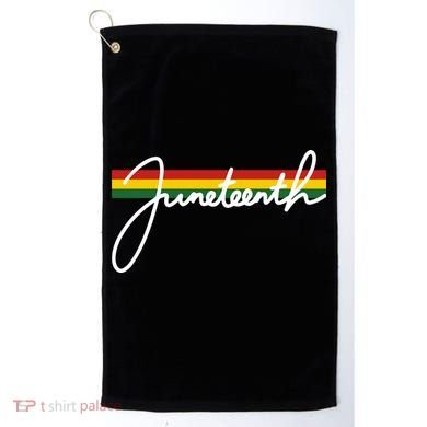 Juneteenth Cool Black History Golf Towel