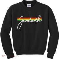 Juneteenth Cool Black History Kids Sweatshirt thumb 0