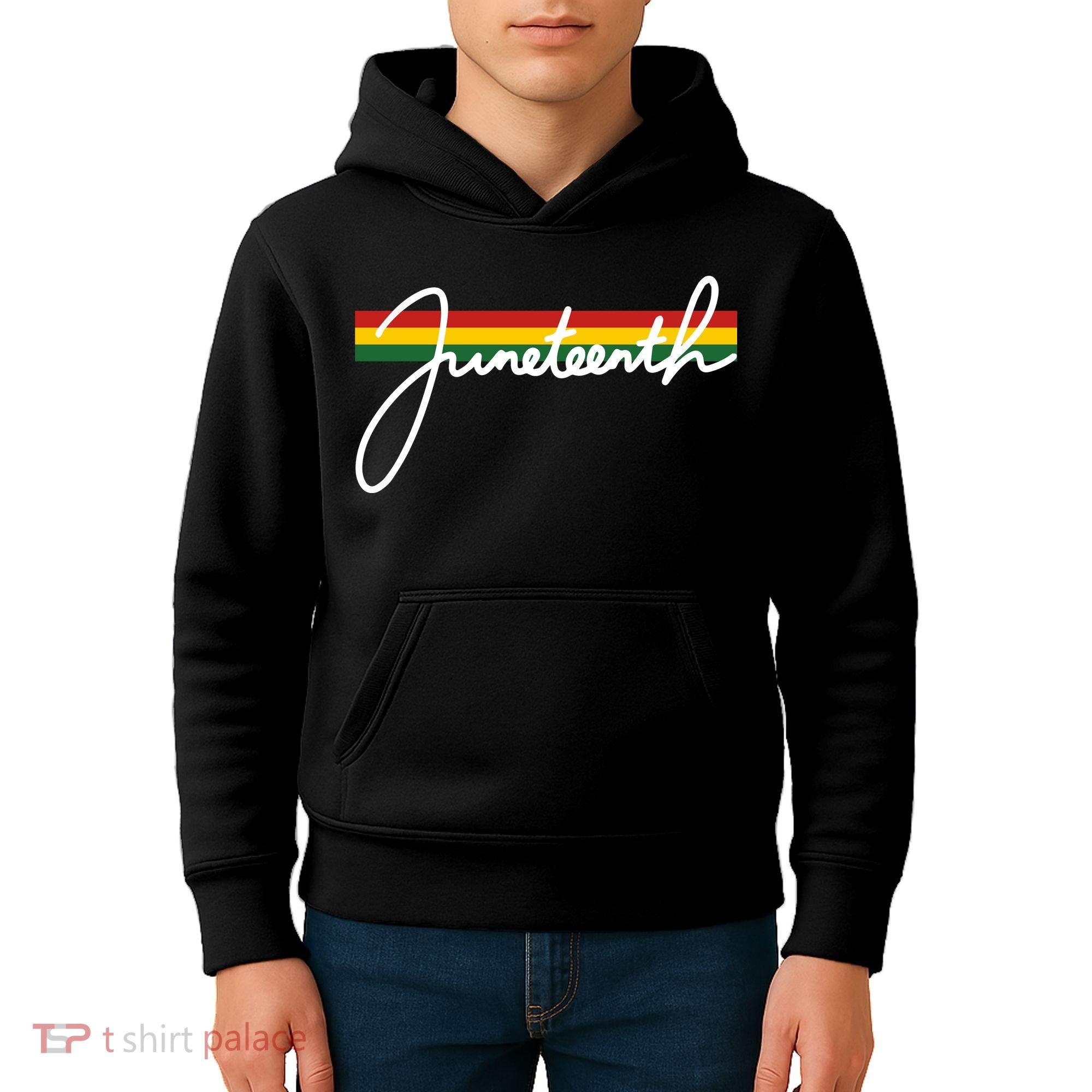 Juneteenth Cool Black History Kids Hoodie