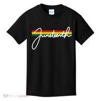 Juneteenth Cool Black History Kids T-Shirt thumb 0