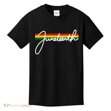 Juneteenth Cool Black History Kids T-Shirt