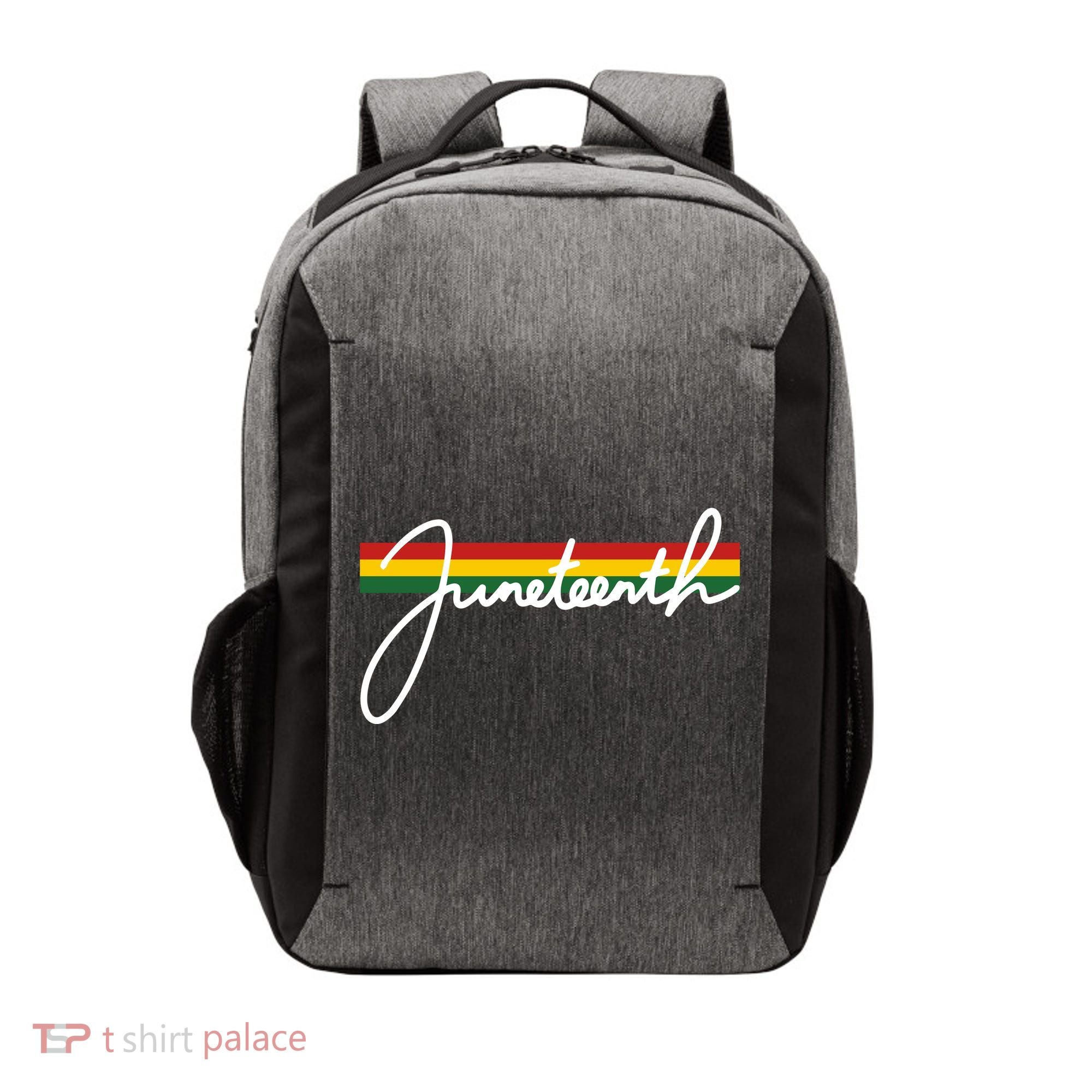 Juneteenth Cool Black History Vector Backpack