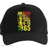 Juneteenth Celebrating Black Freedom 6-19-1865 Five-Panel Snapback Cap thumb 0