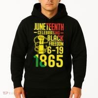 Juneteenth Celebrating Black Freedom 6-19-1865 Hoodie thumb 2
