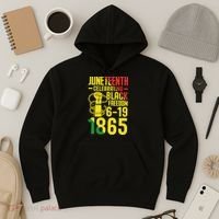 Juneteenth Celebrating Black Freedom 6-19-1865 Hoodie thumb 3