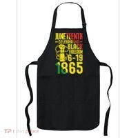 Juneteenth Celebrating Black Freedom 6-19-1865 Apron thumb 0