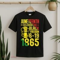 Juneteenth Celebrating Black Freedom 6-19-1865 T-Shirt thumb 2