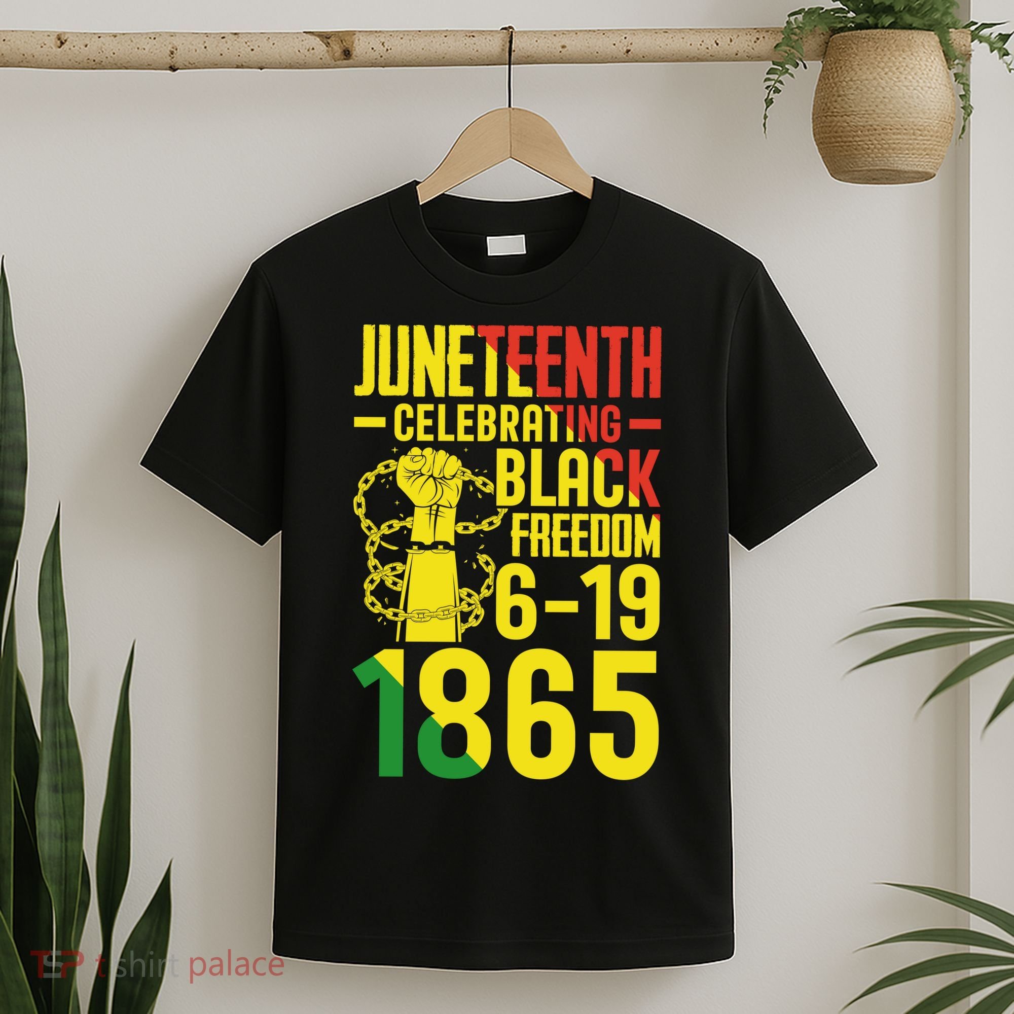 Juneteenth Celebrating Black Freedom 6-19-1865 T-Shirt