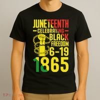 Juneteenth Celebrating Black Freedom 6-19-1865 T-Shirt thumb 3