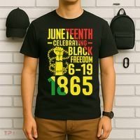 Juneteenth Celebrating Black Freedom 6-19-1865 T-Shirt thumb 6