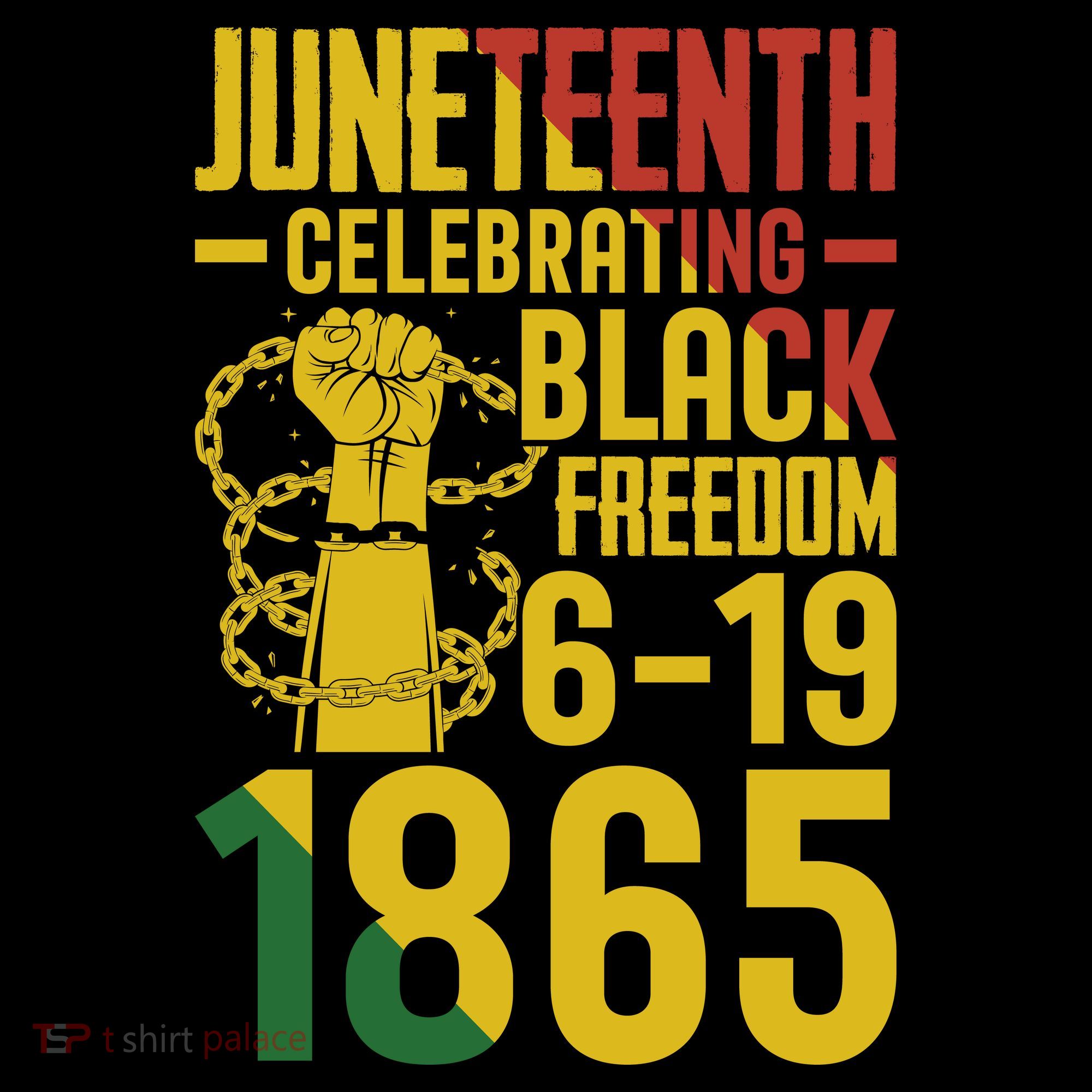 Juneteenth Celebrating Black Freedom 6-19-1865 Coffee Mug
