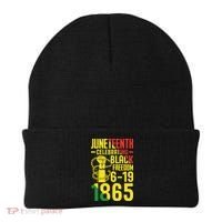 Juneteenth Celebrating Black Freedom 6-19-1865 Beanie thumb 0