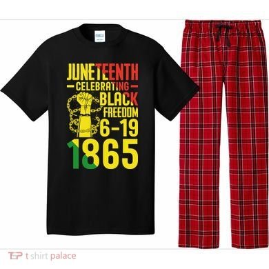 Juneteenth Celebrating Black Freedom 6-19-1865 Pajama Set