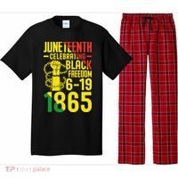 Juneteenth Celebrating Black Freedom 6-19-1865 Pajama Set thumb 0