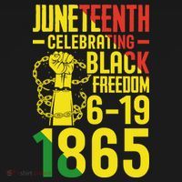 Juneteenth Celebrating Black Freedom 6-19-1865 Mousepad thumb 1