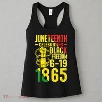 Juneteenth Celebrating Black Freedom 6-19-1865 Women's Tank Top thumb 3