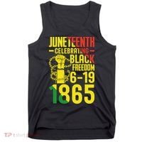 Juneteenth Celebrating Black Freedom 6-19-1865 Tank Top thumb 0