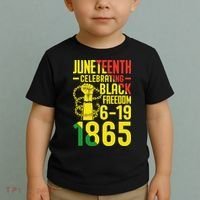 Juneteenth Celebrating Black Freedom 6-19-1865 Toddler T-Shirt thumb 2