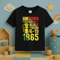 Juneteenth Celebrating Black Freedom 6-19-1865 Toddler T-Shirt thumb 3