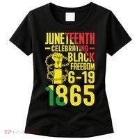 Juneteenth Celebrating Black Freedom 6-19-1865 Women's T-Shirt thumb 0