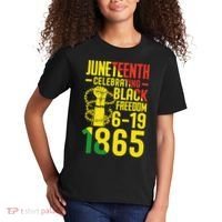 Juneteenth Celebrating Black Freedom 6-19-1865 Kids T-Shirt thumb 2